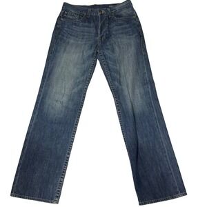 William Rast Julian Straight With Room Dark‎ Wash Denim Jeans Mens